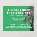 Search for tree service flyers Green