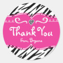Search for zebra print birthday stickers Funky
