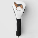 Search for german shepherd dog golf head covers Alsatian