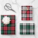 Search for red black green wrapping paper Rustic