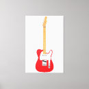 Search for electric guitar canvas prints Rock