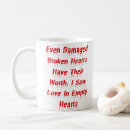 Search for heart broken mugs Red