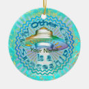 Search for space ship christmas tree decorations Alien