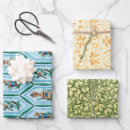 Search for vintage designs wrapping paper Damask