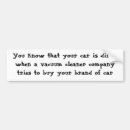 Search for dirty bumper stickers Car