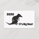 Search for rat business cards Zodiac