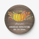 Search for rustic bridal shower plates Fall