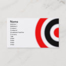 Search for target business cards Archery