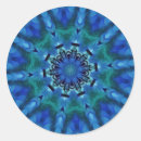 Search for green mandala stickers Blue