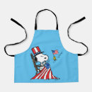 Search for 4th july aprons Peanuts fourth of july