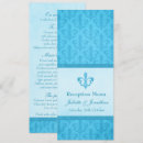 Search for blue fleur invitations Damask
