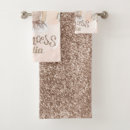 Search for glitter bath towels Gold