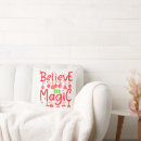 Search for believe christmas cushions Believe in magic