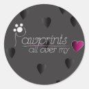 Search for pawprints stickers Dogs