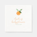 Search for orange fruit napkins Little cutie