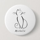 Search for black white cat badges Pet