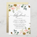 Search for white glitter invitations Watercolor