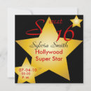 Search for super 16 invitations Star