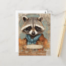 Search for racoon postcards Retro