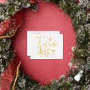 Search for white gold christmas invitations Unique