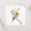 Search for goldfinch cards Watercolor