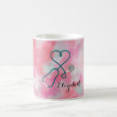Search for elegant watercolor mugs Pink