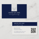 Search for preppy business cards Navy blue