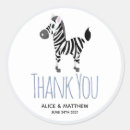 Search for zebra print baby shower stickers Safari
