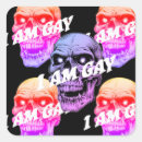 Search for rainbow skull stickers Pride