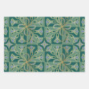 Search for gold floral wrapping paper Green