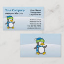 Search for penguin business cards Cute