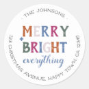 Search for merry everything stickers Rustic