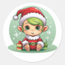 Search for boy elf stickers Xmas