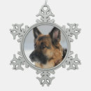 Search for german shepherd christmas tree decorations Pets