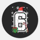 Search for number 6 stickers Colorful