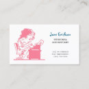 Search for caricature business cards Cute