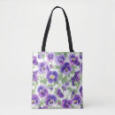 Search for pansy tote bags White
