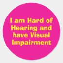 Search for deaf awareness stickers Hard of hearing