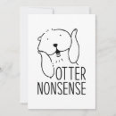 Search for otter pun cards Animal
