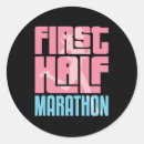 Search for half marathon stickers Runner