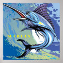 Search for big fish posters Marlin