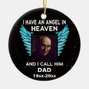 Search for dad in heaven christmas tree decorations Keepsake