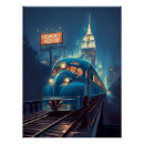 Search for train art deco posters New york