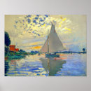 Search for sailboat posters Claude monet