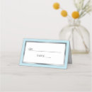 Search for blue and white place cards Classy