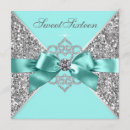Search for white diamond birthday invitations Party