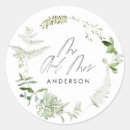 Search for rustic elegant wedding stickers Sage green