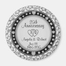 Search for 25th anniversary magnets Hearts