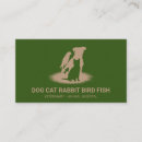 Search for rabbit business cards Veterinarian