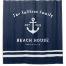 Search for beach shower curtains Monogrammed